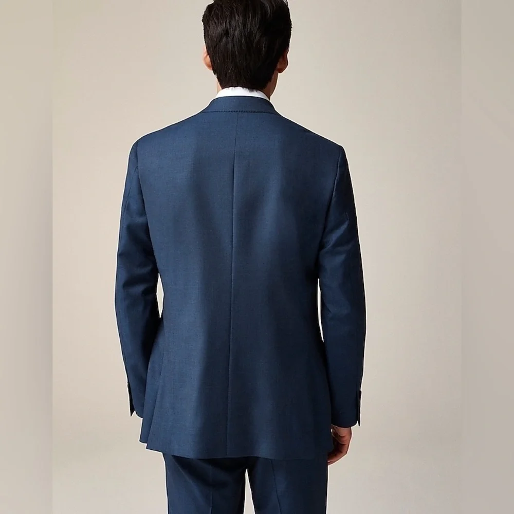 J Crew Ludlow Slim-fit suit jacket in Italian worsted wool BZ634